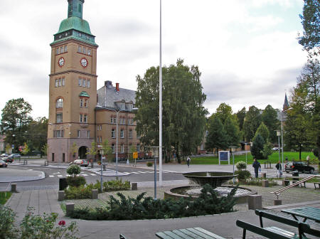 Blindern District of Oslo Norway