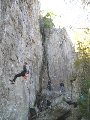 Sport Climbing in Oslo Norway